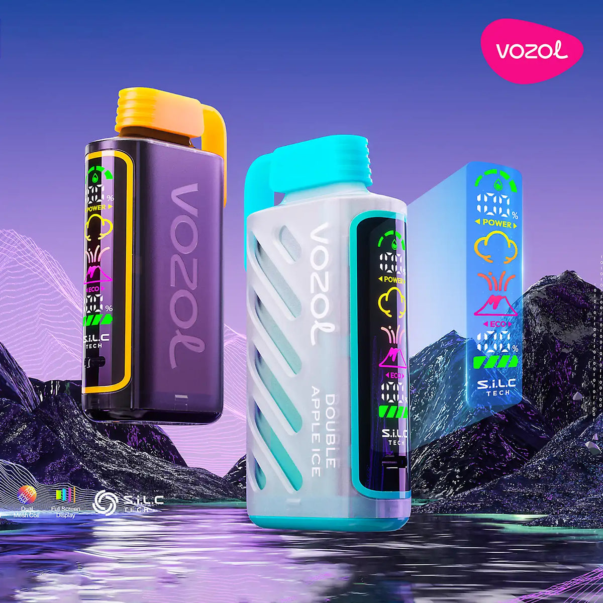 elfbar elfa master akku Vozol Vape Gear Power 20000 – Leistung & Geschmack
