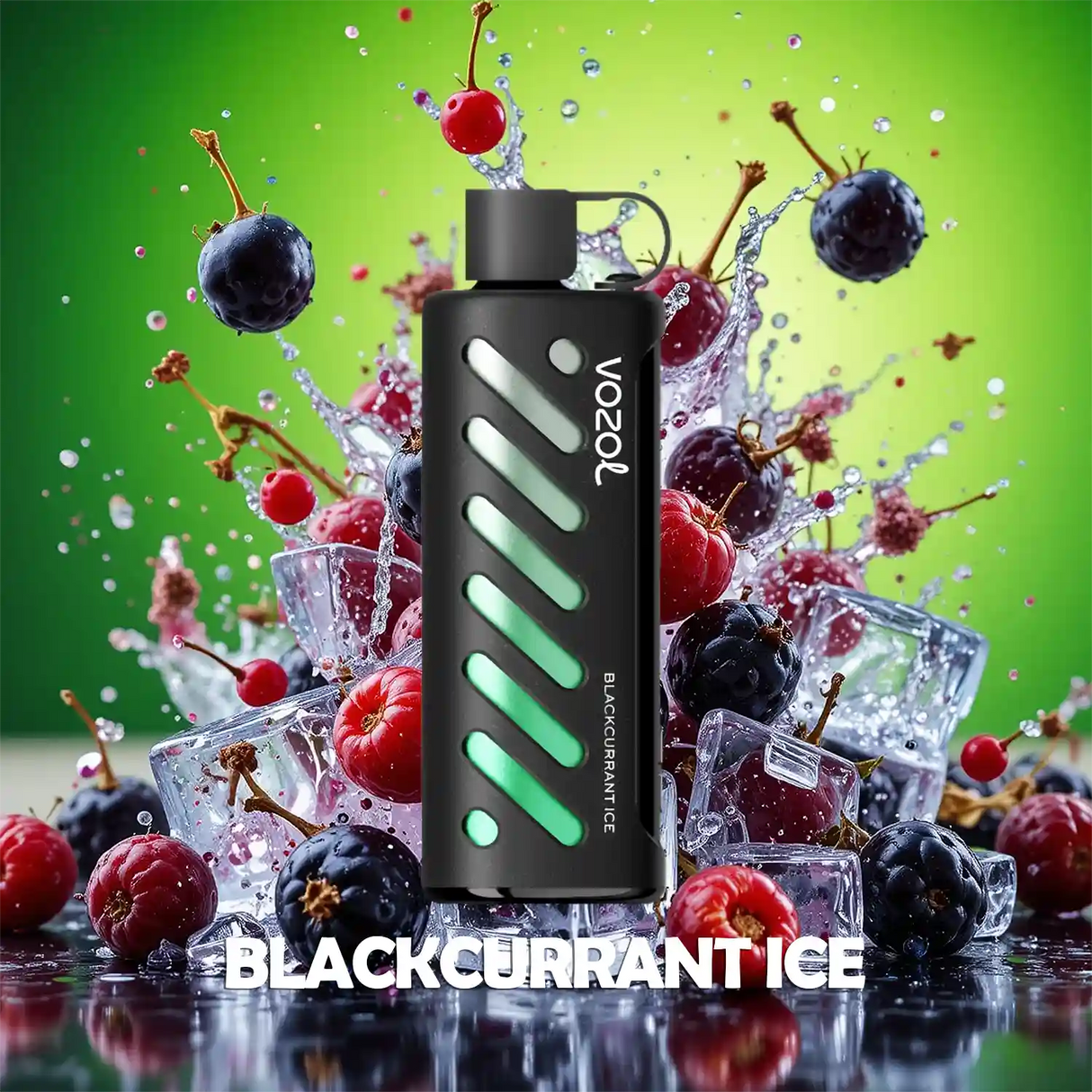 Vozol Vape Gear Shisha 25000 - Blackcurrant Ice
