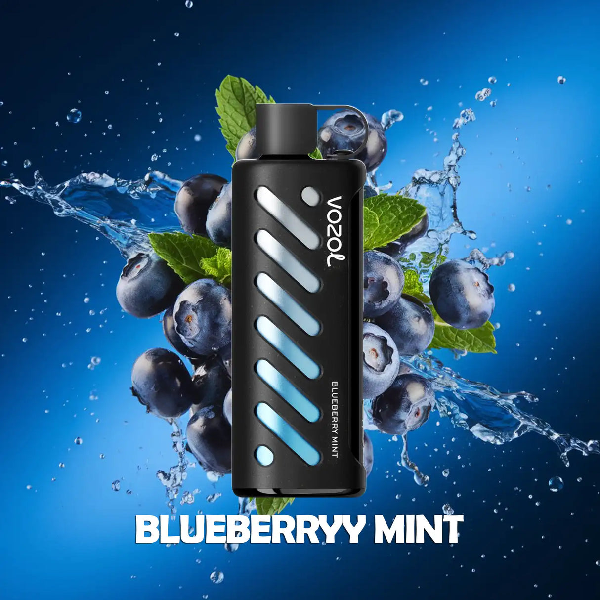 Vozol Vape Gear Shisha 25000 - Blueberry Mint