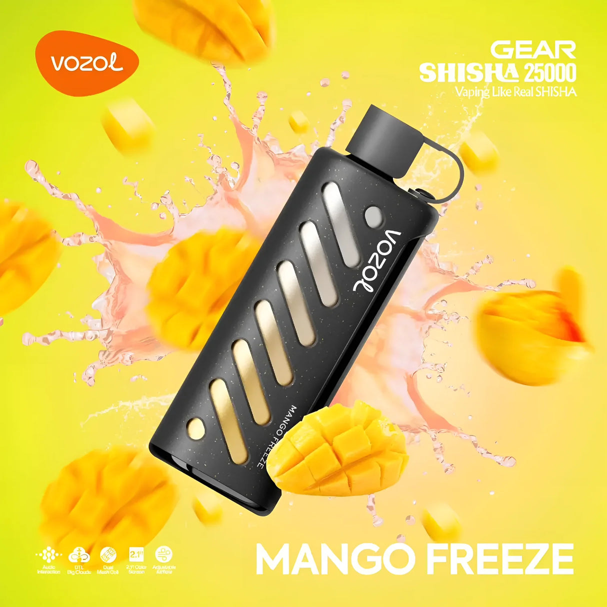 Vozol Vape Gear Shisha 25000