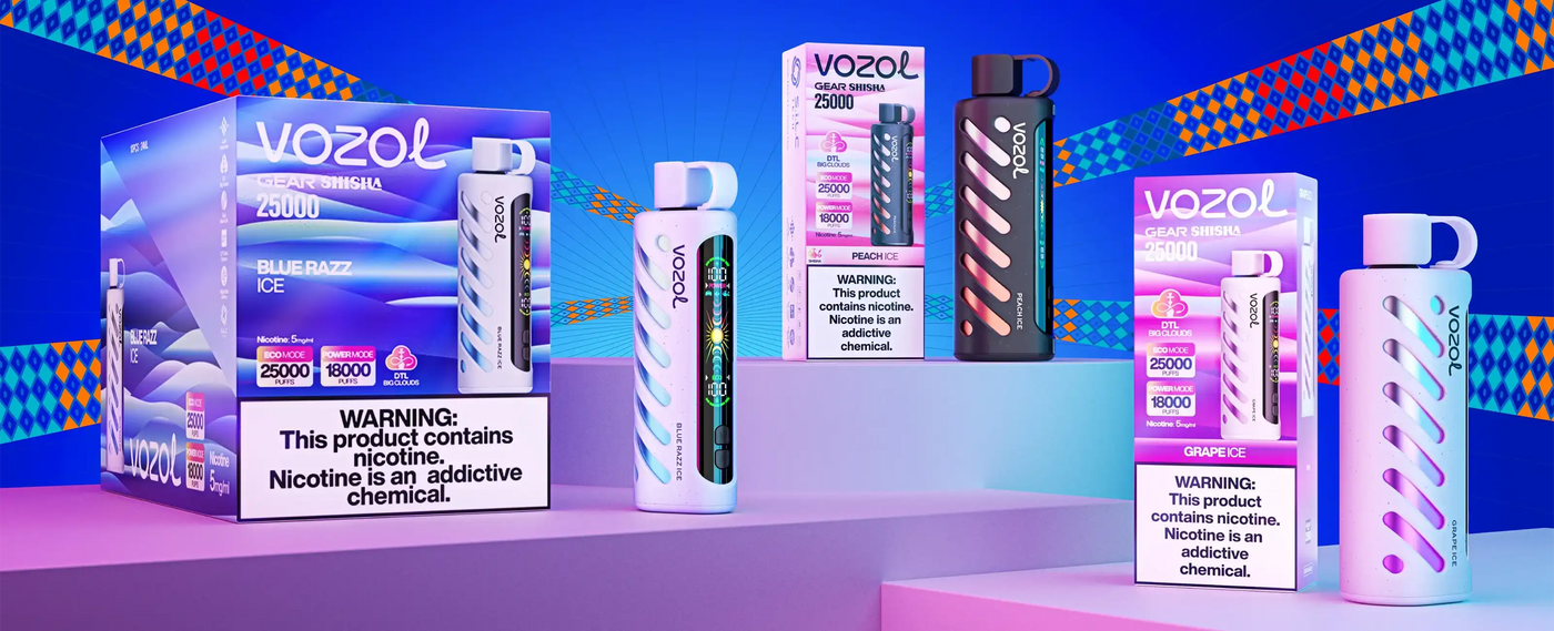 Vozol Vape Gear Shisha 25000 - Slider Desktop Ansicht