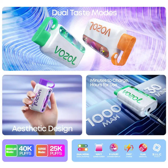 Vozol Vape Star 40000 - Detail Bild Square