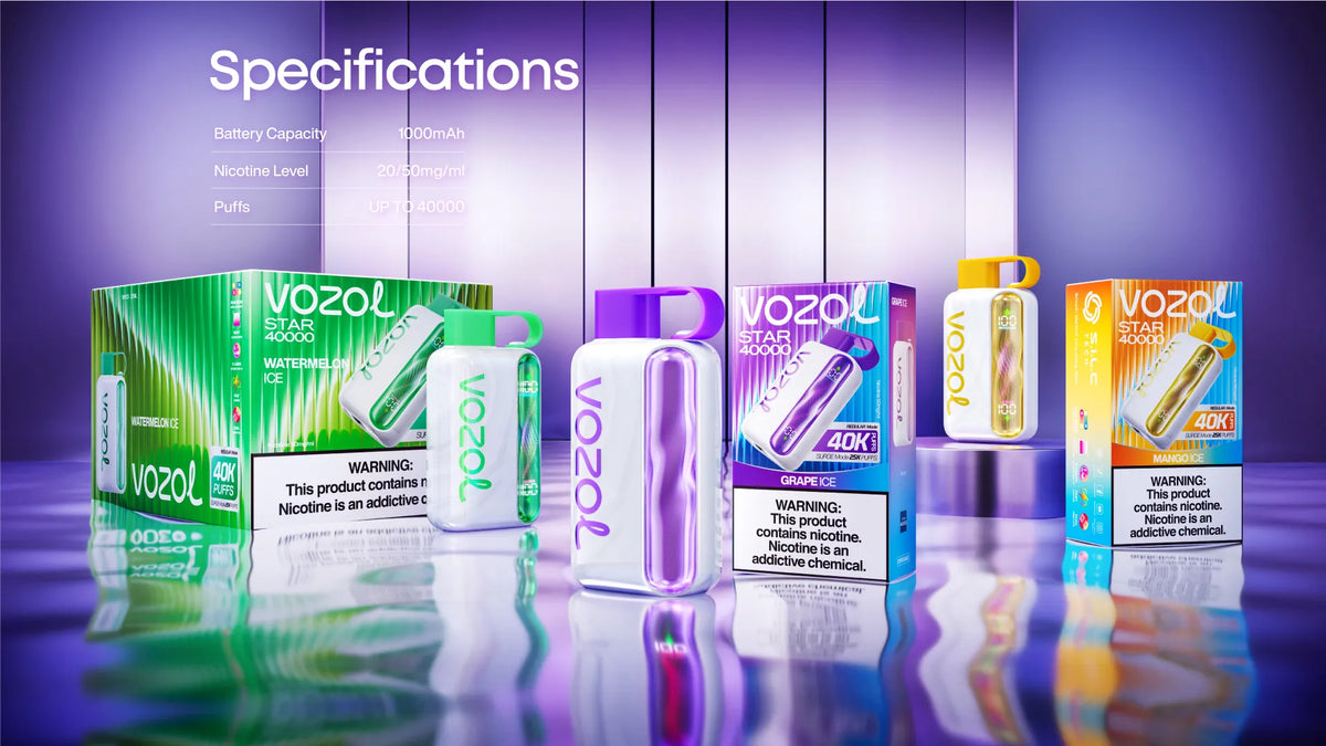 Vozol Vape Star 40000 - Spezifikationen