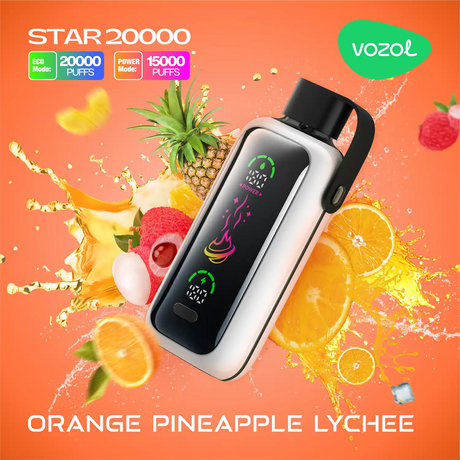 Vozol Vape Star 20000 - Orange Pineapple Lychee