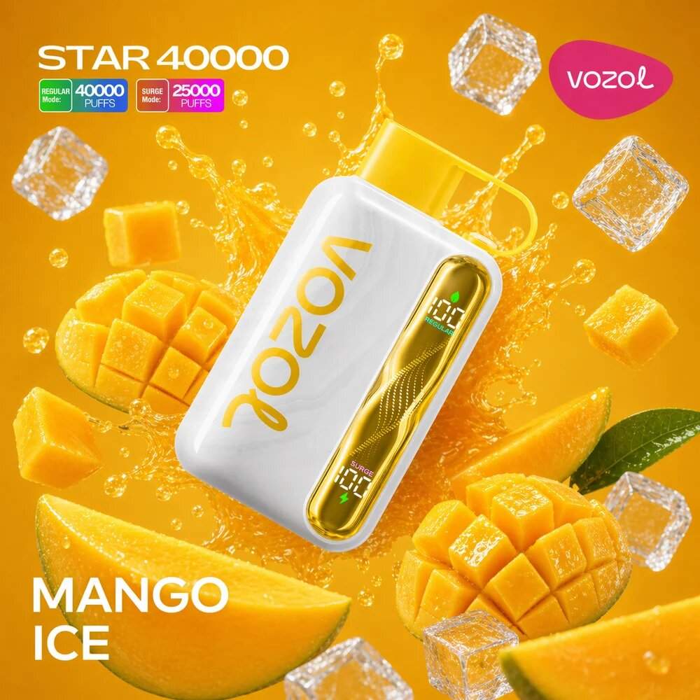 Vozol Vape Star 40000 - Mango Ice