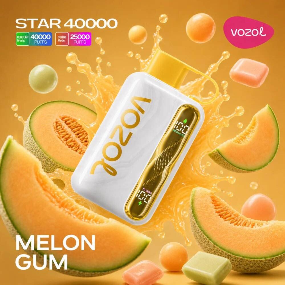 Vozol Vape Star 40000 - Melon Gum