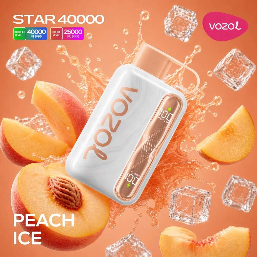 Vozol Vape Star 40000 - Peach Ice