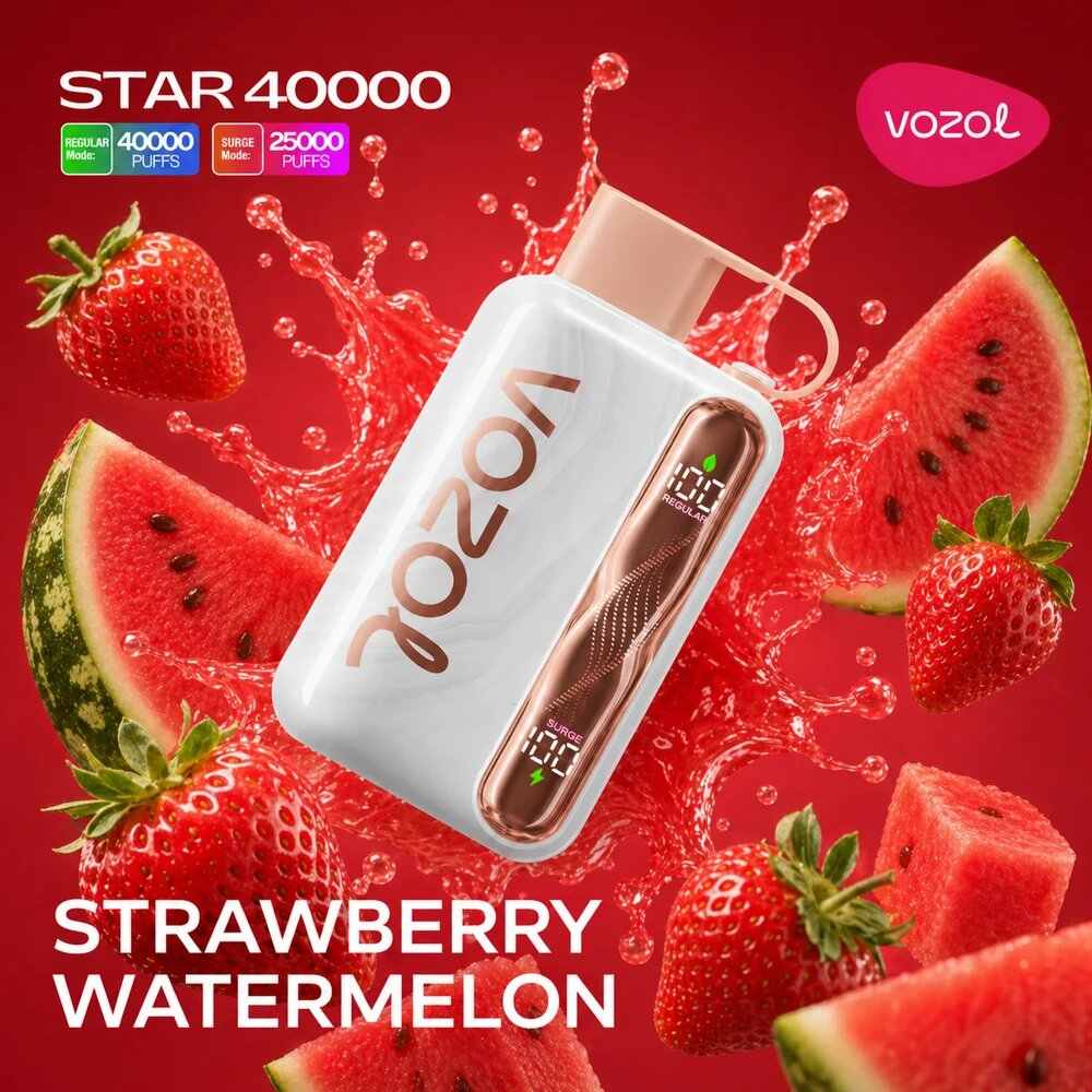 Vozol Vape Star 40000 - Strawberry Watermelon
